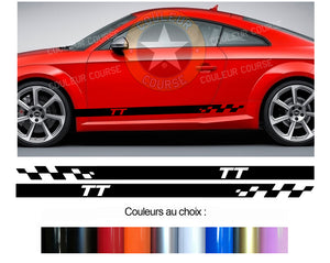 2 X ROCKER BODY STRIPS - AUDI TT - Ref: BD110-13 