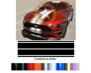 DOUBLE STRIPS - FORD MUSTANG - Ref: BD408-3 