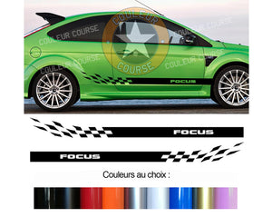 2 X ROCKER BODY STRIPS - FORD FOCUS - Ref: BD424-8 