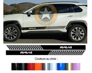 2 X BANDES BAS DE CAISSE - TOYOTA RAV4 - Ref : BD433-13