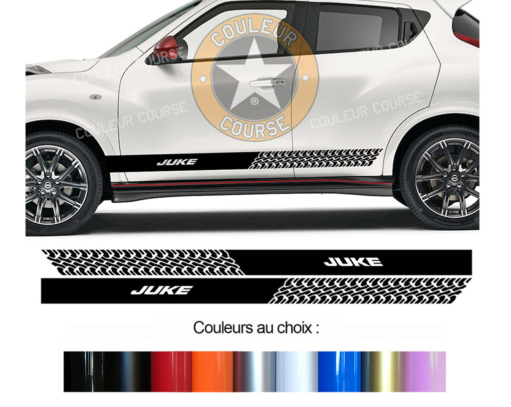 2 X BANDES BAS DE CAISSE - NISSAN JUKE - Ref : BD433-6