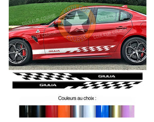 2 X ROCKER BODY STRIPS - ALFA ROMEO GIULIA - Ref: BD435-18 