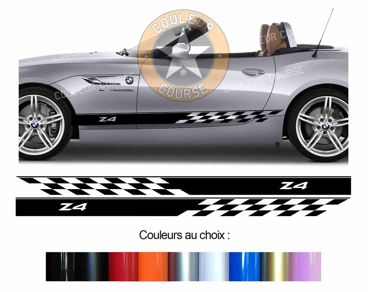 2 X BANDES BAS DE CAISSE - BMW Z4 - Ref : BD435-59