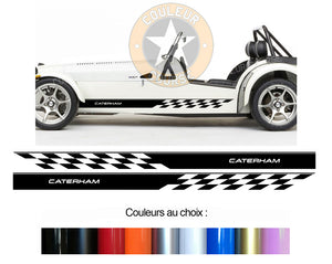 2 X BANDES BAS DE CAISSE - LOTUS SEVEN CATERHAM - Ref : BD435-62