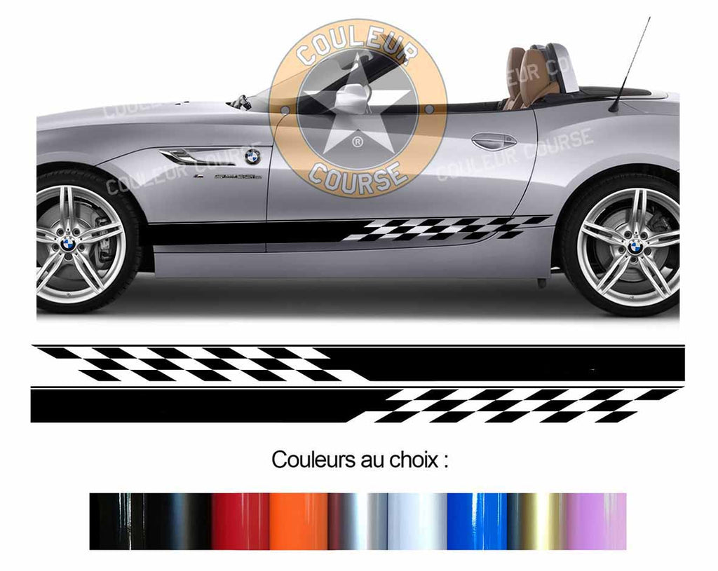 2 X ROCKER BODY STRIPS - BMW Z4 - Ref: BD435N-59 