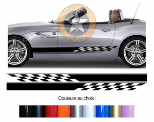 2 X BANDES BAS DE CAISSE - BMW Z4 - Ref : BD435N-59