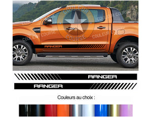 2 X ROCKER BODY STRIPS - FORD RANGER - Ref: BD500-3 