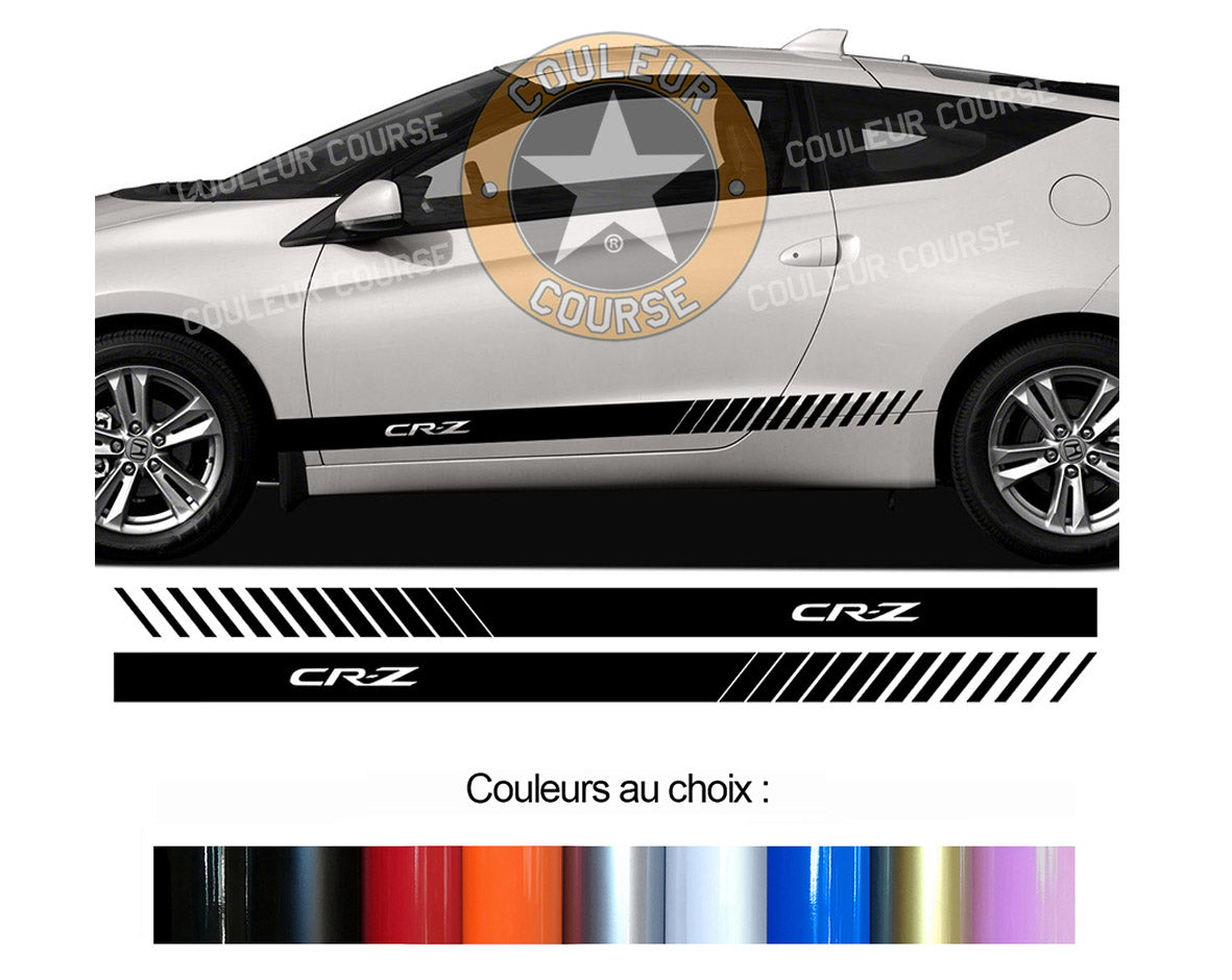 2 X BANDES BAS DE CAISSE - HONDA CRZ - Ref : BD500-59