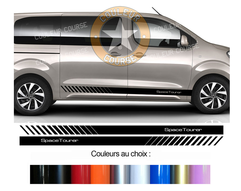 2 X ROCKER BODY STRIPS - CITROEN SPACETOURER - Ref: BD500-61 