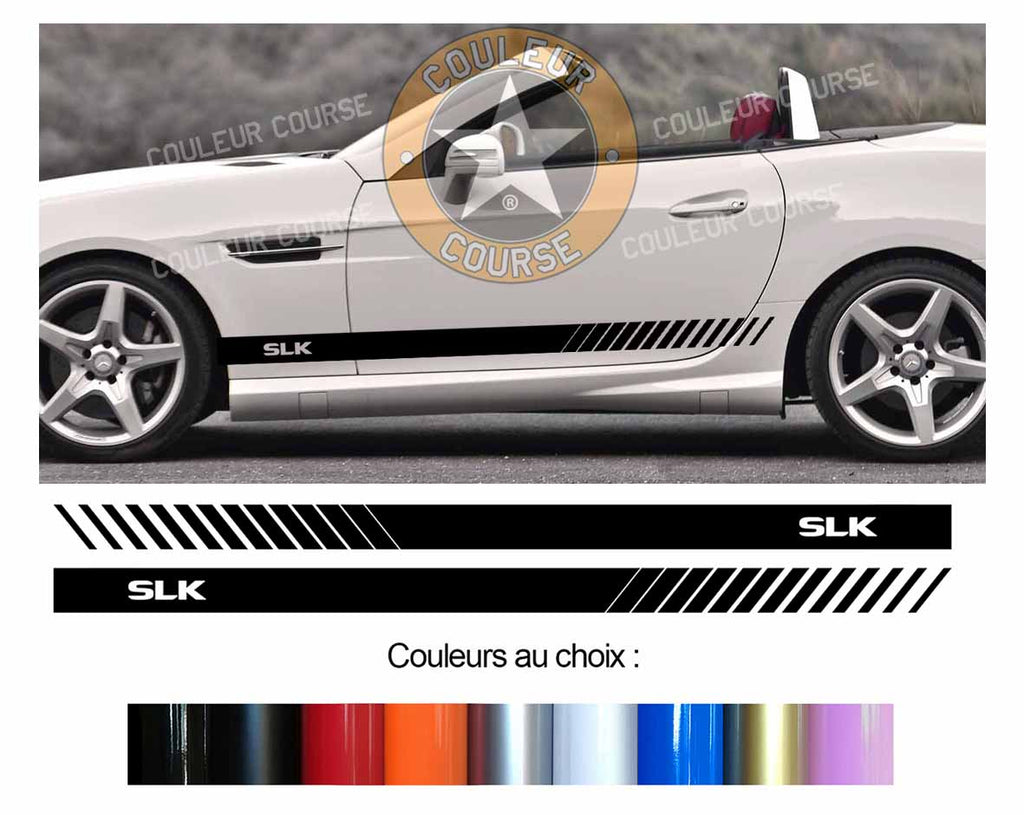 2 X BANDES BAS DE CAISSE - MERCEDES SLK - Ref : BD500-68