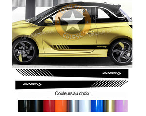 2 X ROCKER BODY STRIPS - OPEL ADAM - Ref: BD503-1 