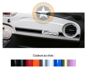 1 X DASHBOARD STRIP - FIAT 500 ABARTH - Ref: BD536-6 