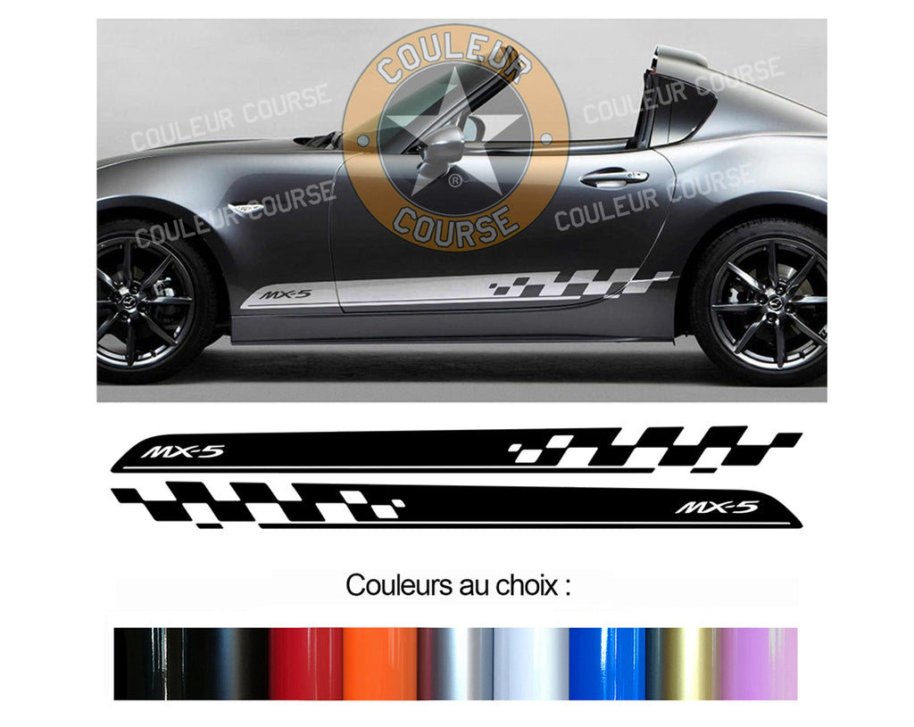 2 X BANDES BAS DE CAISSE - MAZDA MX5 MIATA - Ref : BD540-26