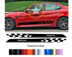 2 X ROCKER BODY STRIPS - ALFA ROMEO GIULIA - Ref: BD540-47 