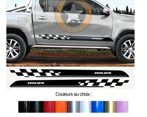 2 X BANDES BAS DE CAISSE - TOYOTA HILUX - Ref : BD540-54