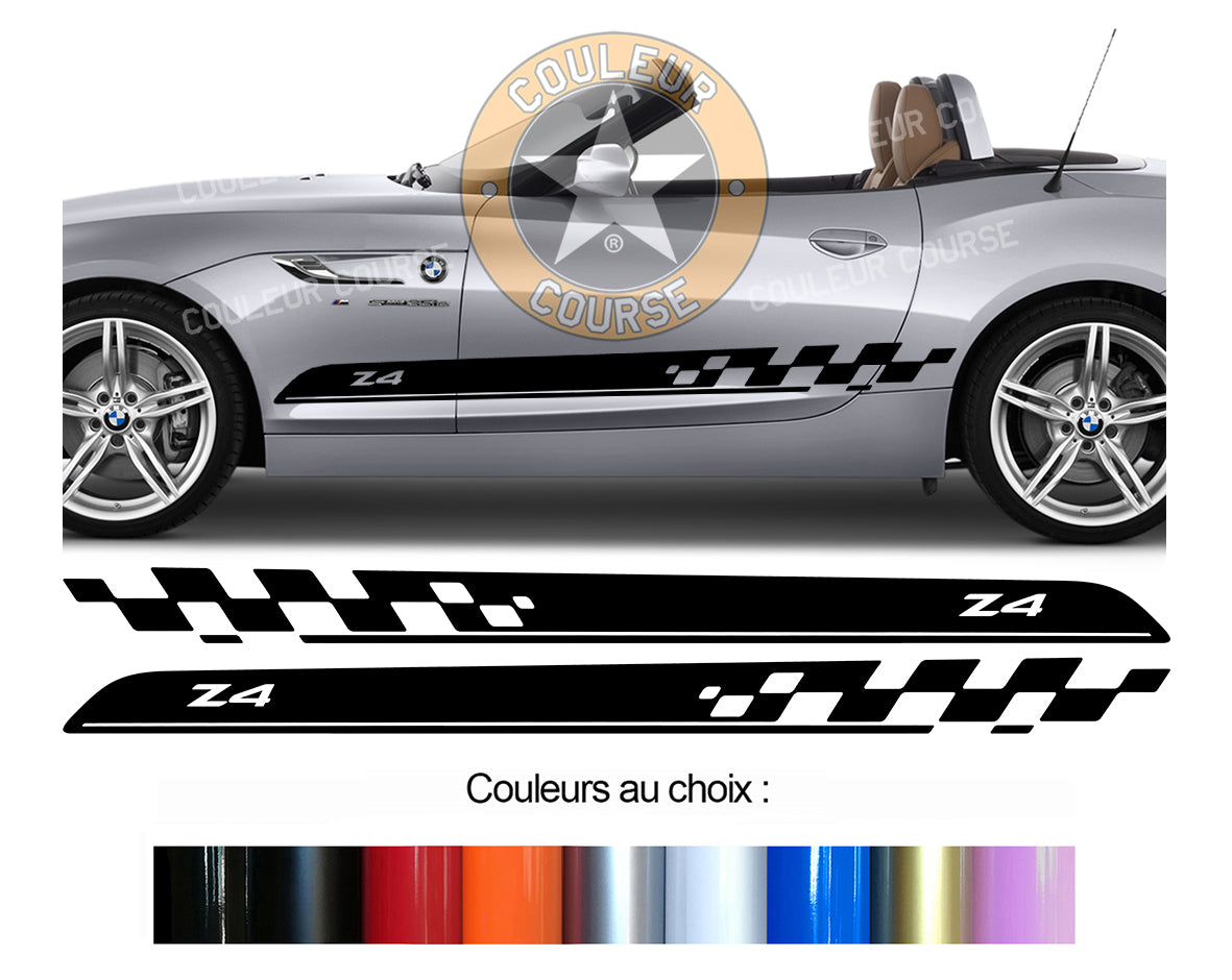 2 X ROCKER BODY STRIPS - BMW Z4 - Ref: BD540-63 