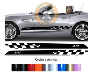 2 X BANDES BAS DE CAISSE - BMW Z4 - Ref : BD540-63