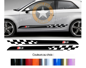 2 X BANDES BAS DE CAISSE - AUDI A3 S3 - Ref : BD540-68