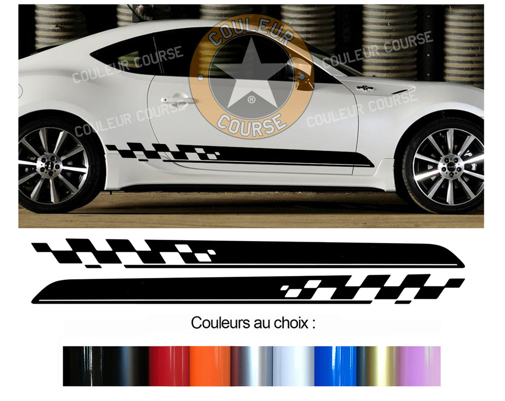 2 X BANDES BAS DE CAISSE - TOYOTA GT86 - Ref : BD540N-55