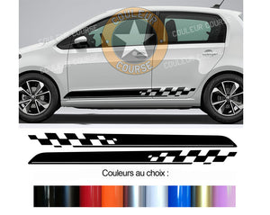 2 X ROCKER BODY STRIPS - SKODA CITIGO - Ref: BD540N-59