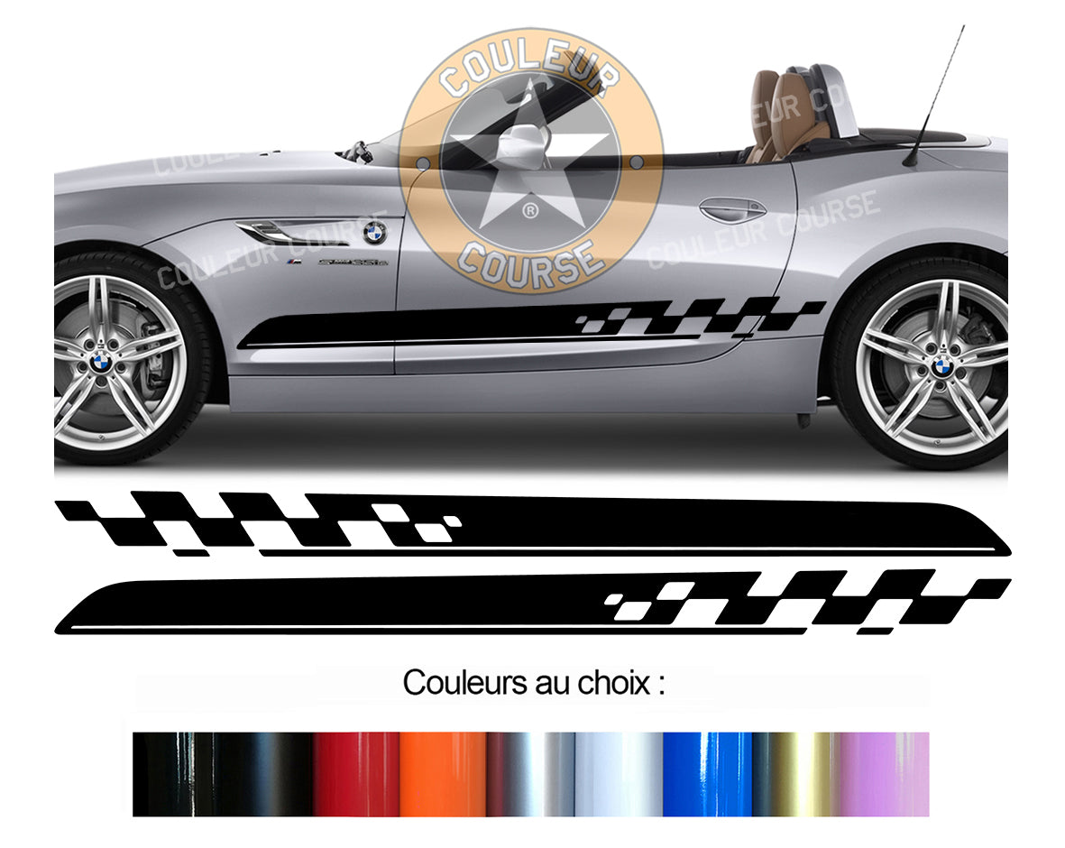 2 X BANDES BAS DE CAISSE - BMW Z4 - Ref : BD540N-63