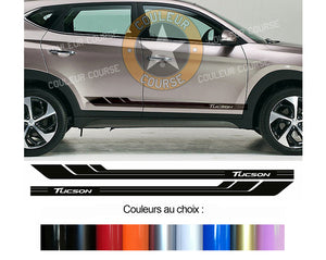 2 X BANDES BAS DE CAISSE - HYUNDAI TUCSON - Ref : BD541-23