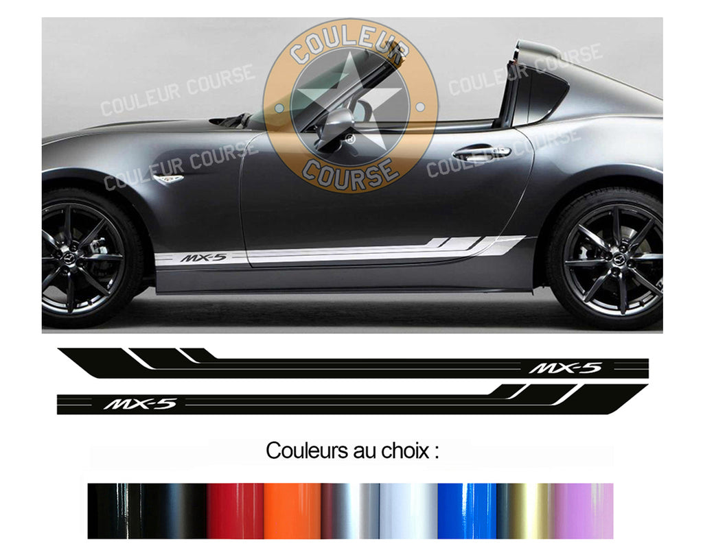 2 X BANDES BAS DE CAISSE - MAZDA MX5 MIATA - Ref : BD541-26