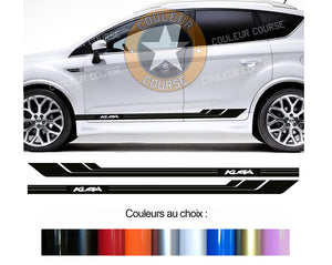 2 X ROCKER BODY STRIPS - FORD KUGA - Ref: BD541-5 