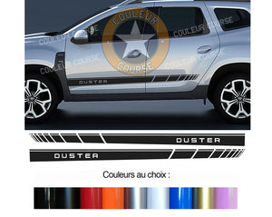 2 X ROCKER BODY STRIPS - DACIA DUSTER - Ref: BD573-0 