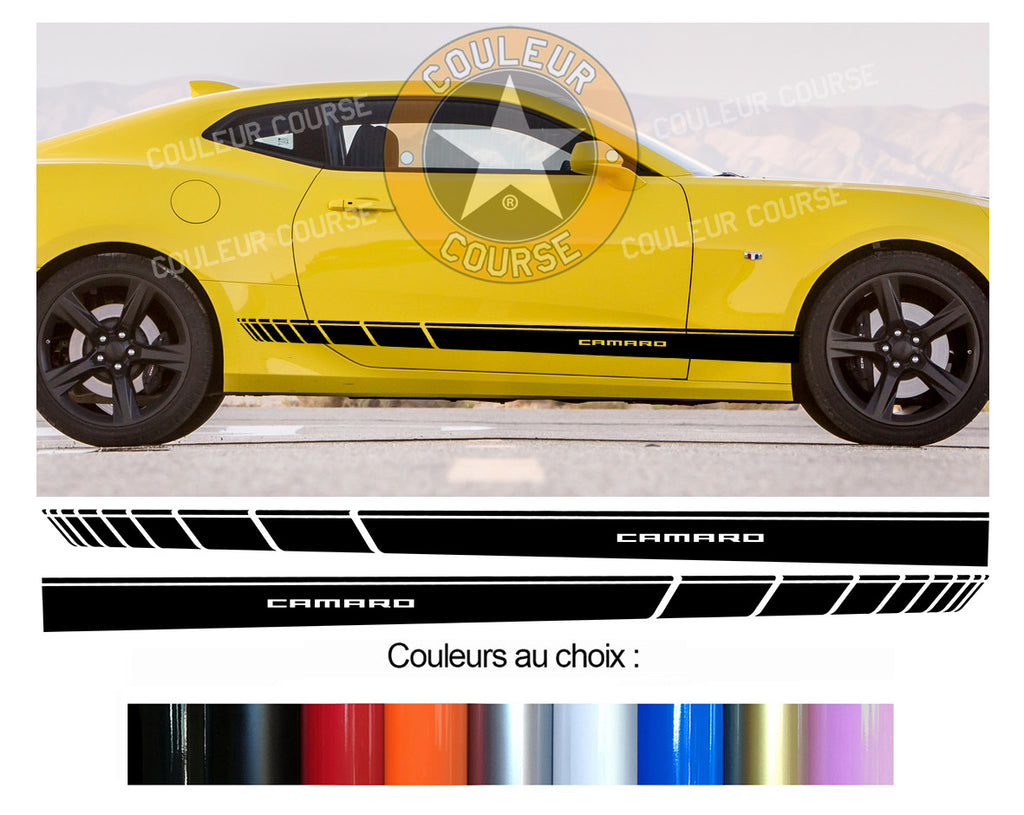 2 X ROCKER BODY STRIPS - CHEVROLET CAMARO - Ref: BD573-100 