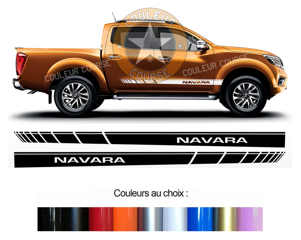 2 X BANDES BAS DE CAISSE - NISSAN NAVARA - Ref : BD573-13