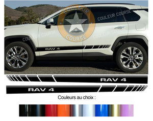 2 X ROCKER BODY STRIPS - TOYOTA RAV4 - Ref: BD573-16 