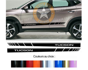 2 X BANDES BAS DE CAISSE - HYUNDAI TUCSON - Ref : BD573-53