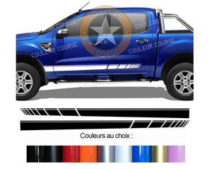 2 X ROCKER BODY STRIPS - FORD RANGER - Ref: BD573N-25 