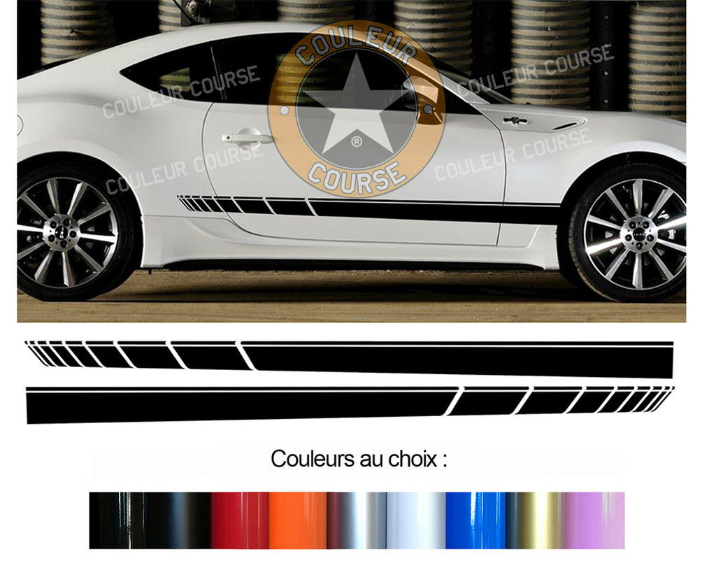 2 X ROCKER BODY STRIPS - TOYOTA GT86 - Ref: BD573N-50 