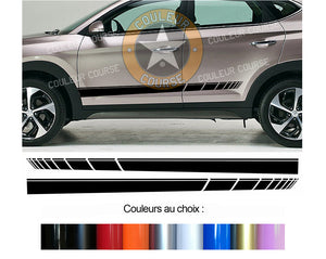 2 X ROCKER BODY STRIPS - HYUNDAI TUCSON - Ref: BD573N-53 