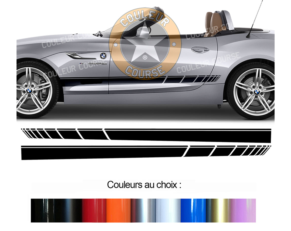 2 X ROCKER BODY STRIPS - BMW Z4 - Ref: BD573N-59 