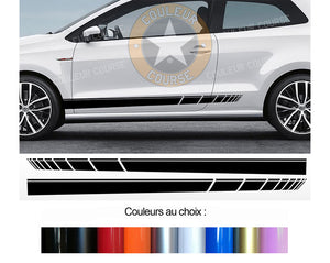 2 X ROCKER BODY STRIPS - VW POLO - Ref: BD573N-6 