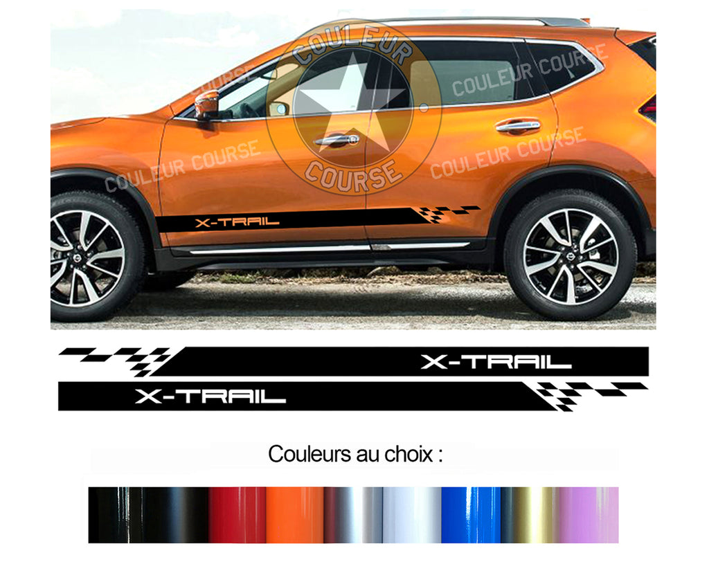 2 X BANDES BAS DE CAISSE - NISSAN X-TRAIL - Ref : BD579-28