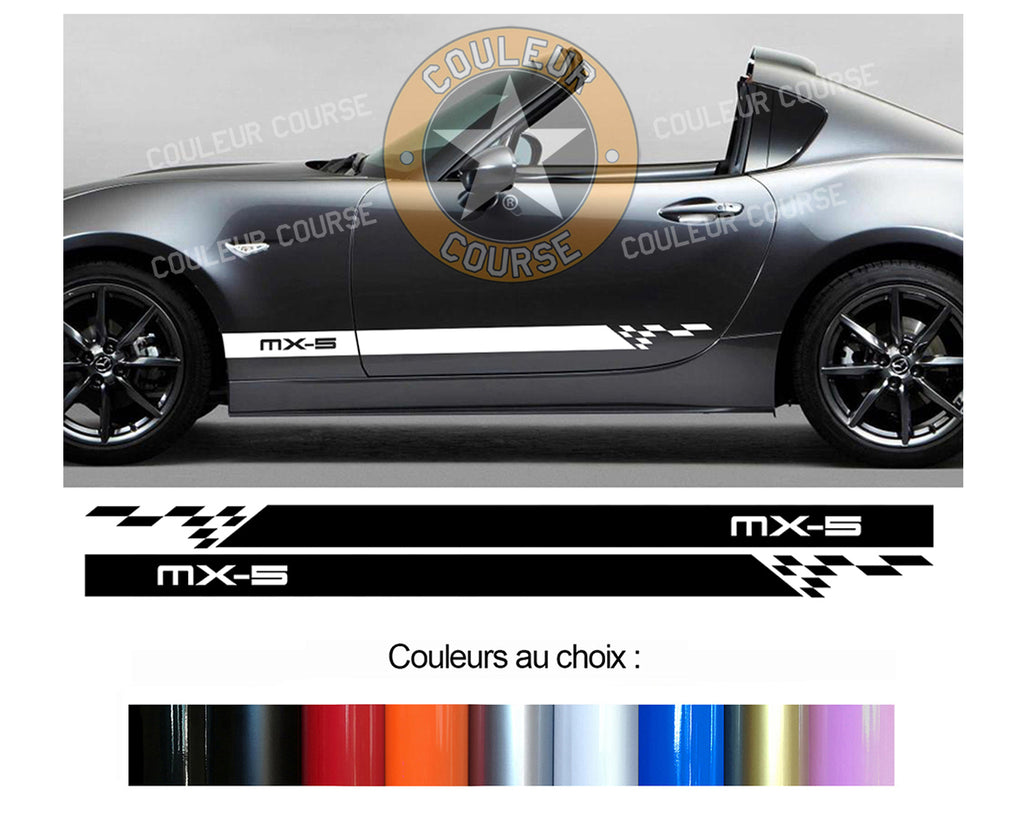 2 X BANDES BAS DE CAISSE - MAZDA MX5 MIATA - Ref : BD579-35