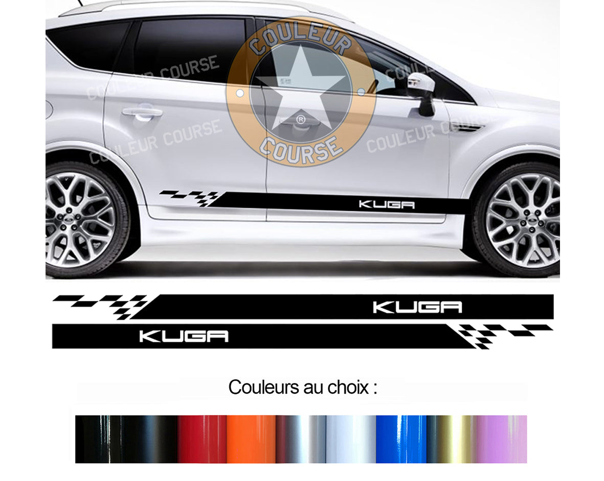 2 X BANDES BAS DE CAISSE - FORD KUGA - Ref : BD579-44