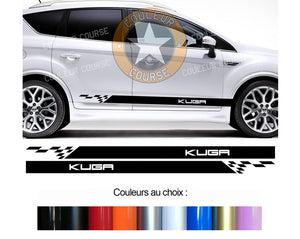 2 X ROCKER BODY STRIPS - FORD KUGA - Ref: BD579-44 