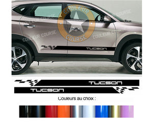 2 X ROCKER BODY STRIPS - HYUNDAI TUCSON - Ref: BD579-47 