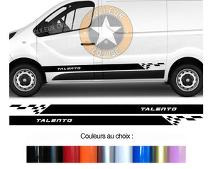 2 X ROCKER BODY STRIPS - FIAT TALENTO - Ref: BD579-71 