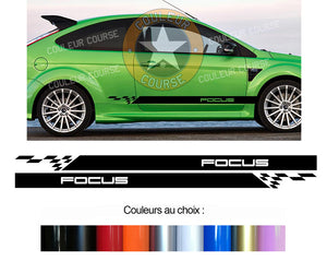 2 X ROCKER BODY STRIPS - FORD FOCUS - Ref: BD579-8 