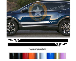 2 X ROCKER BODY STRIPS - HONDA CRV - Ref: BD579N-16 