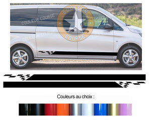 2 X BANDES BAS DE CAISSE - MERCEDES VITO - Ref : BD579N-60