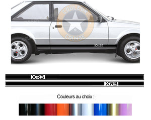2 X BANDES BAS DE CAISSE - FORD ESCORT XR3 - Ref : BD591-33