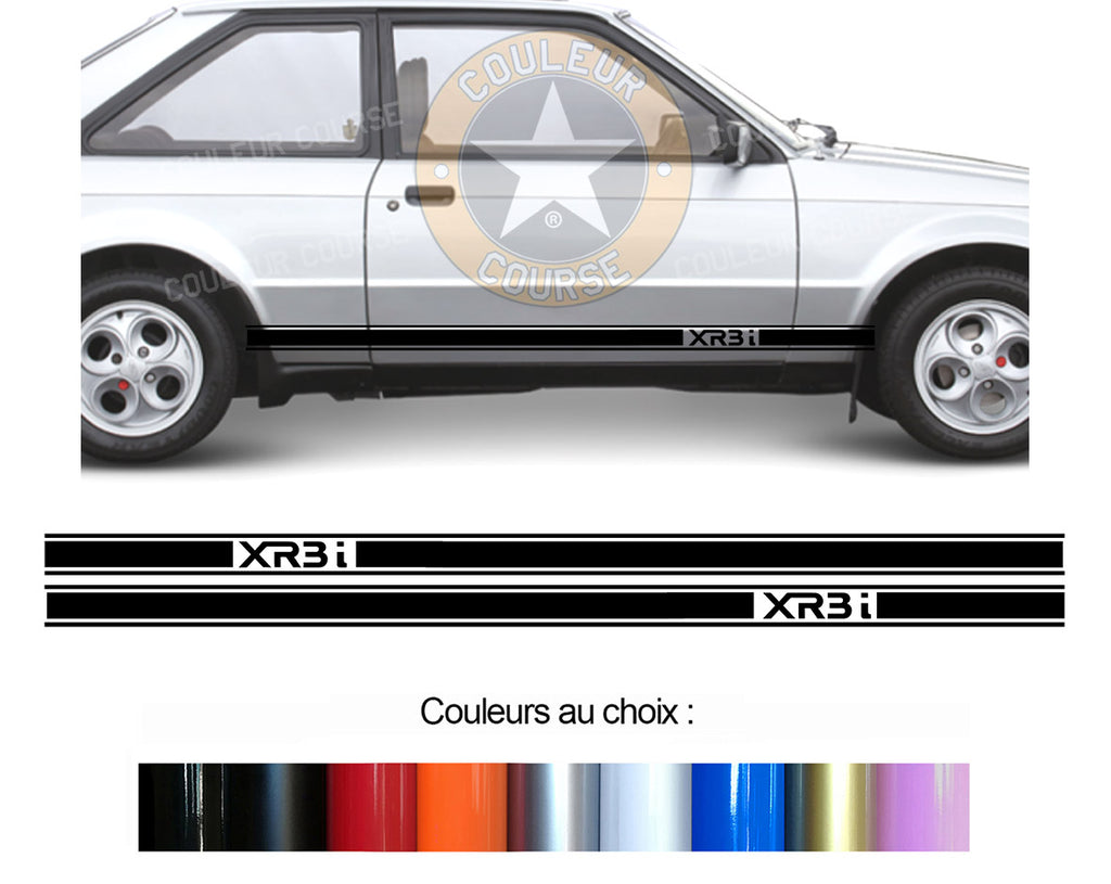 2 X BANDES BAS DE CAISSE - FORD ESCORT XR3i - Ref : BD591-33
