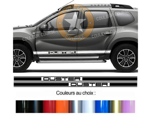 2 X ROCKER BODY STRIPS - DACIA DUSTER - Ref: BD591-4 